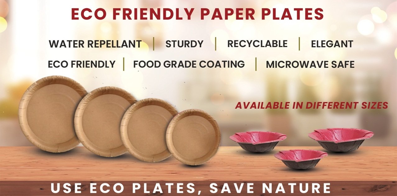 Biodegradable Eco Paper Platter